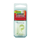 JANDORF CLAMP Nylon Natural 1/2X9/16 2 PK 61472 Jandorf