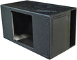 QPower QBOMB15VL SING SQ Single 15" Ported Box For Square Woofers QPower
