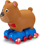 Toddler Foot-to-Floor Ride-On Bear Toy for Kids Ages 1-3 Years