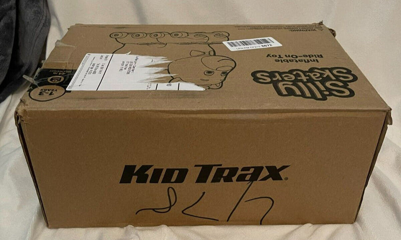 Toddler Ride-On Bear Toy for Kids Ages 1-3 with Foot-to-Floor Design