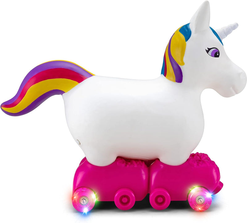 Toddler Unicorn Foot-to-Floor Ride-On Toy for Kids Ages 1-3