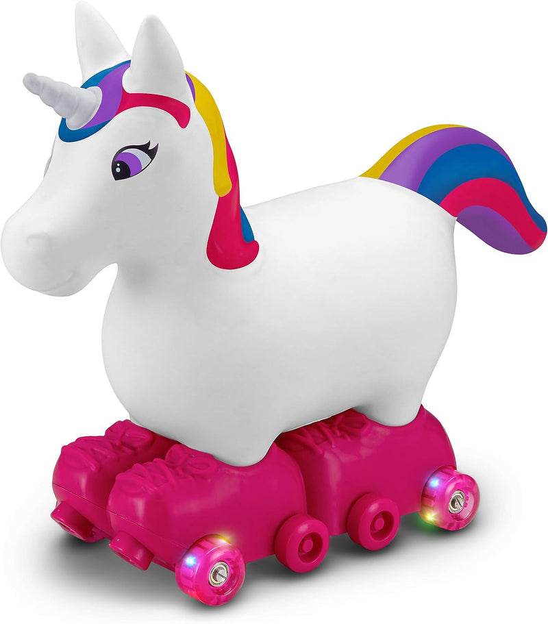 Toddler Unicorn Foot-to-Floor Ride-On Toy for Kids Ages 1-3 with Soft Design