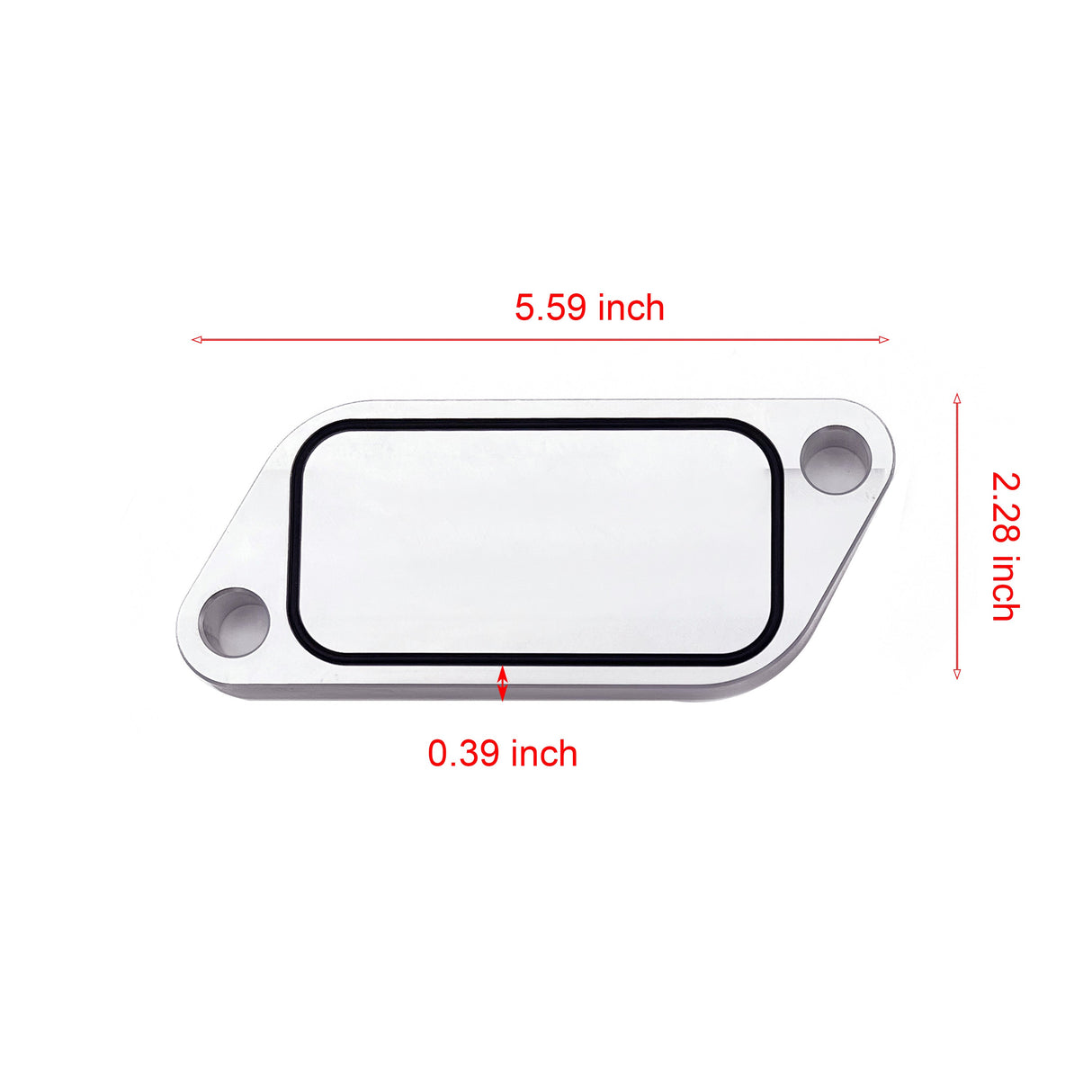 TruckTok 2010-Present Stage 2 ISX 15 CM2250 CM2350 EGR Delete Block Off Plate TruckTok