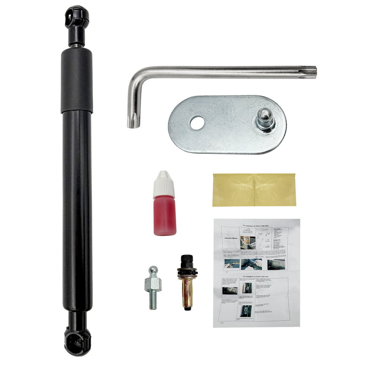 Trucktok 1997-2003 Ford F150 & 1999-2014 F250 F350 Tailgate Assist Shock Kit TruckTok