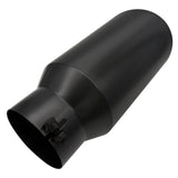 Trucktok 5" Inlet 7" Outlet 15" Overall Length Bolt On Exhaust Tailpipe Tip Black TruckTok