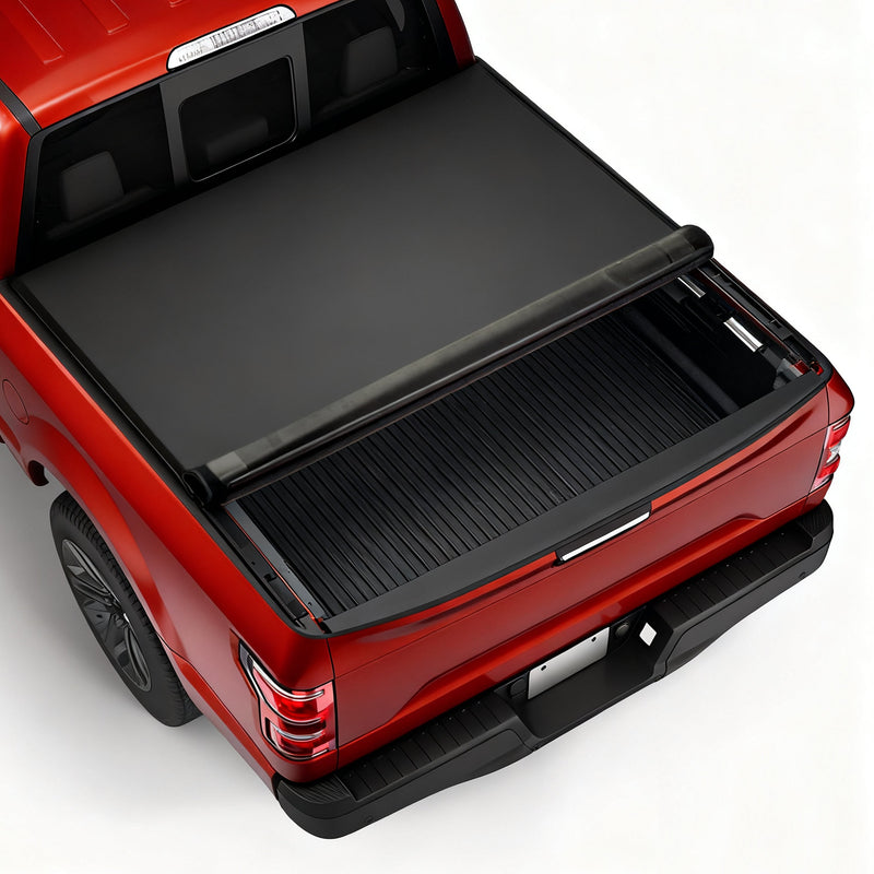 Trucktok 2004-2014 Ford F150 6.5FT Soft Roll Up Tonneau Cover Truck Bed