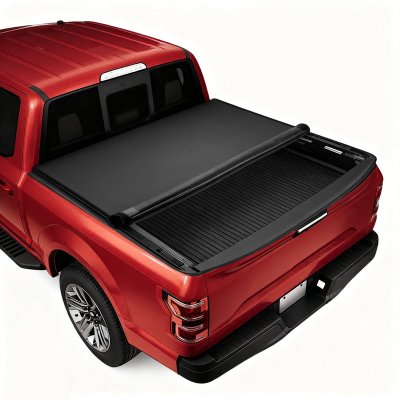 Trucktok 2014-2018 Chevy Silverado Sierra 5.8FT Soft Roll Up Tonneau Cover Bed