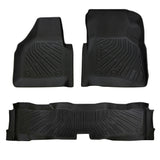 Trucktok 2008-2010 Ford F250 F350 Super CrewCab All-Weather TPE Floor Mats TruckTok