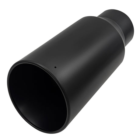 Trucktok 5" Inlet 7" Outlet 15" Overall Length Bolt On Exhaust Tailpipe Tip Black TruckTok