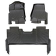 Trucktok 2015-2025 Ford F150 / F-150 Lightning SuperCrew Cab With Seat Storage All-Weather TPE Floor Mats TruckTok