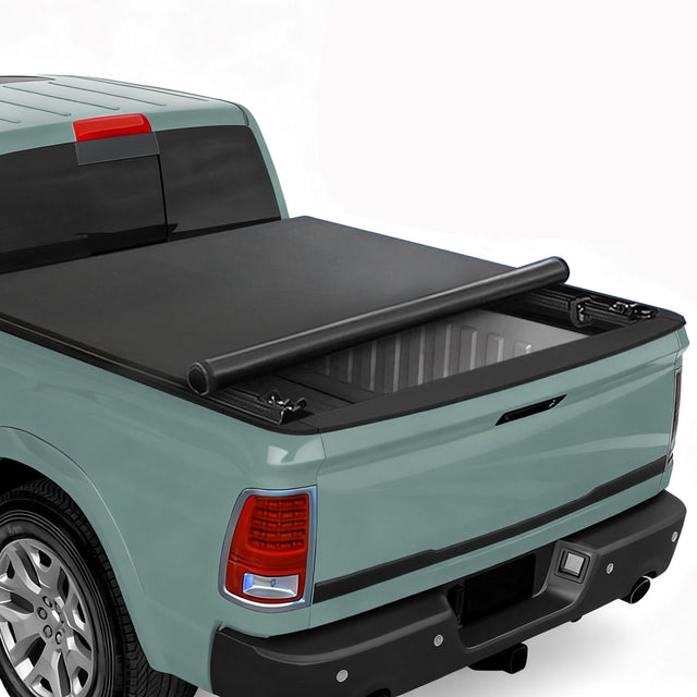 Trucktok 2003-2024 Dodge Ram 6.4FT Soft Top Roll-up Tonneau Cover Truck Bed TruckTok