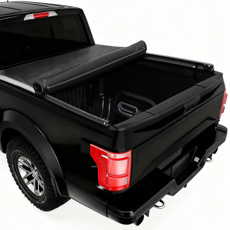 Trucktok 1999-2016 Ford F250 F350 6.8FT Soft Roll Up Tonneau Cover Truck Bed TruckTok