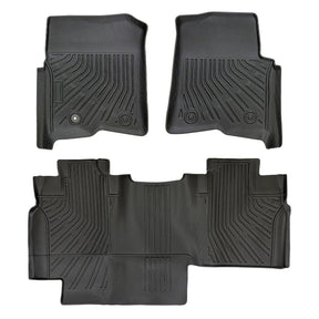 Trucktok 2004-2008 Ford F150 SuperCrew Cab All-Weather TPE Floor Mats TruckTok