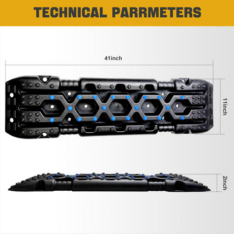 Trucktok Recovery Tracks Traction Boards & Jack Base for Off-Road TruckTok
