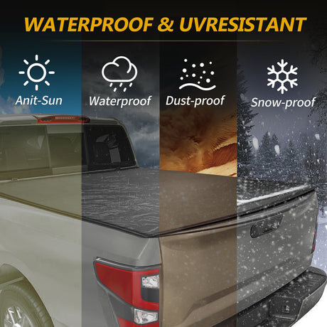 Trucktok 2007-2013 Chevy Silverado Sierra 5.8FT Soft Roll Up Tonneau Cover Bed TruckTok
