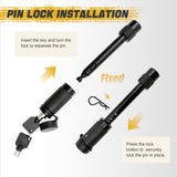 Trucktok 2" Scorpion Tail Hook 88,000 lbs Break Strength with Tightener & Pin TruckTok
