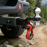 Trucktok 2" Receiver Trailer Hitch 38,500 lbs with Shackle & Lock Pin TruckTok