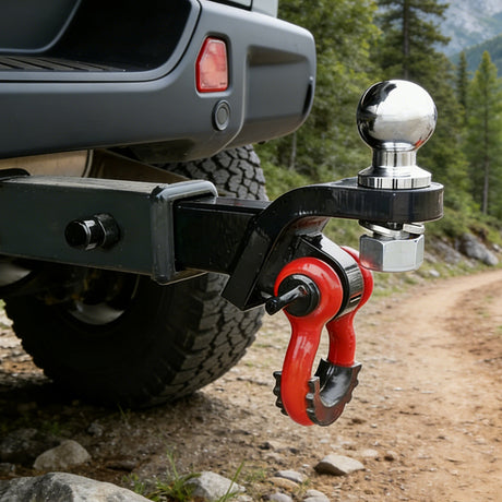 Trucktok 2" Receiver Trailer Hitch 38,500 lbs with Shackle & Lock Pin TruckTok