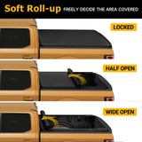 Trucktok 2004-2014 Ford F150 5.5FT Soft Roll Up Tonneau Cover Truck Bed TruckTok