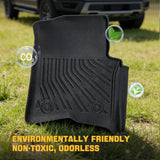 Trucktok 2004-2008 Ford F150 SuperCrew Cab All-Weather TPE Floor Mats TruckTok