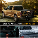 Trucktok 2014-2018 Chevy Silverado Sierra 6.5FT Soft Roll Up Tonneau Cover Bed TruckTok
