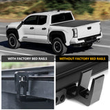 Trucktok 2009-2025 Dodge Ram 1500 5.7FT Soft Top Roll-up Tonneau Cover Truck Bed TruckTok