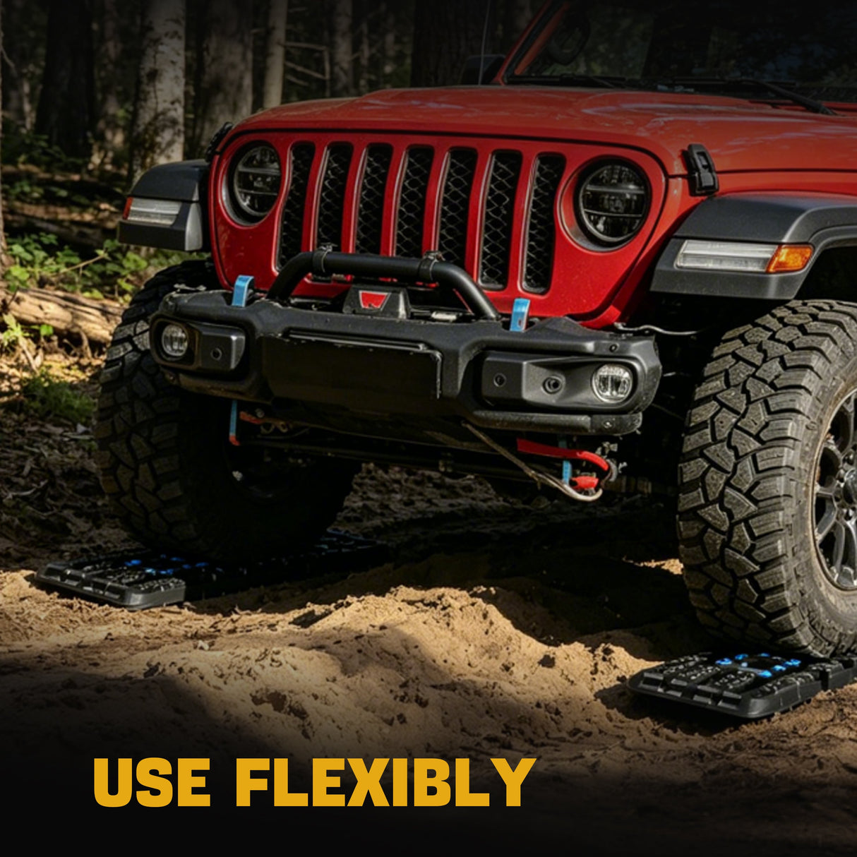 Trucktok Recovery Tracks Traction Boards & Jack Base for Off-Road TruckTok