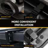 Trucktok 2004-2014 Ford F150 6.5FT Soft Roll Up Tonneau Cover Truck Bed TruckTok