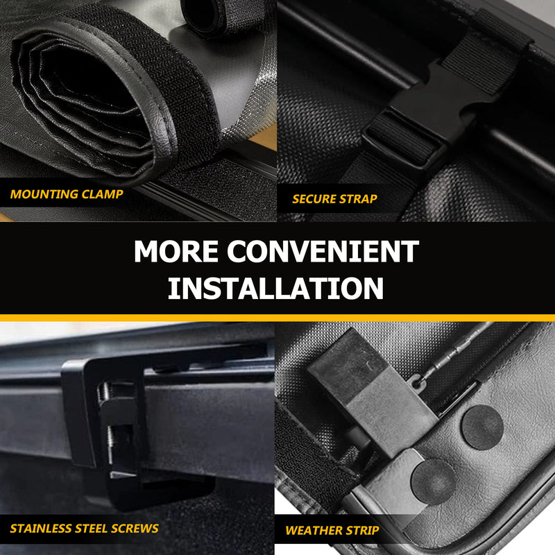 Trucktok 2004-2014 Ford F150 6.5FT Soft Roll Up Tonneau Cover Truck Bed