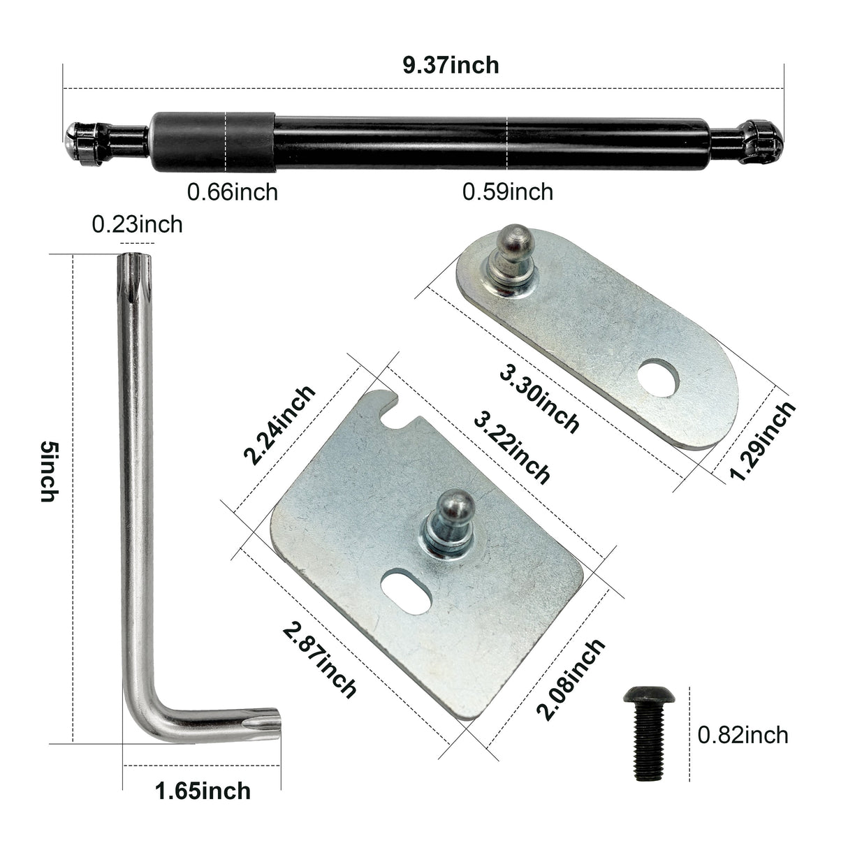 Trucktok 2015-2025 Ford F150 Tailgate Assist Shock Kit TruckTok