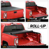 Trucktok 2015-2025 Ford F150 6.5FT Soft Roll Up Tonneau Cover Truck Bed TruckTok