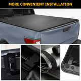 Trucktok 2014-2025 Chevy Silverado Sierra 8FT Soft Roll Up Tonneau Cover Bed TruckTok