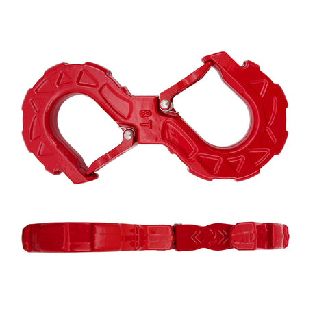 Trucktok 3/8" S-Hook 31,000 lbs Break Strength Heavy Duty Tow Hook TruckTok