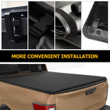 Trucktok 2019-2025 Chevy Silverado Sierra 5.8FT Soft Roll Up Tonneau Cover Bed TruckTok