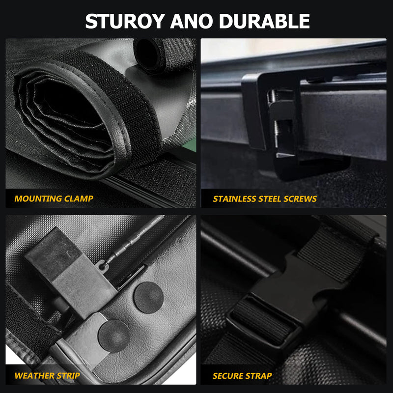 Trucktok 2017-2025 Ford F250 F350 Super Duty 8FT Soft Roll Up Tonneau Cover Bed