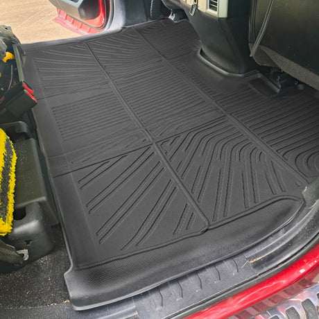 Trucktok 2017-2025 Ford F250 F350 F450 SuperCrew Cab All-Weather TPE Floor Mats TruckTok