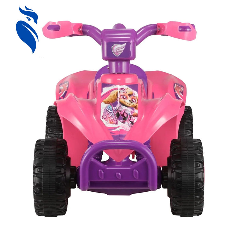 6V Battery-Powered Pink Ride-On ATV for Children Ages 2-5 Years