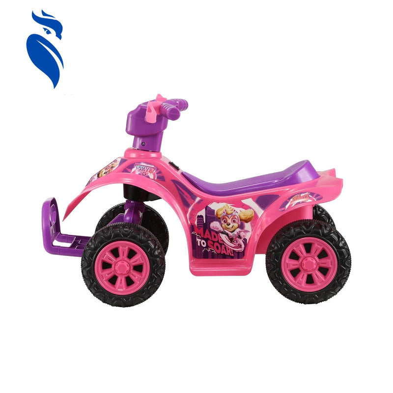 6V Battery-Powered Pink Ride-On ATV for Children Ages 2-5 Years