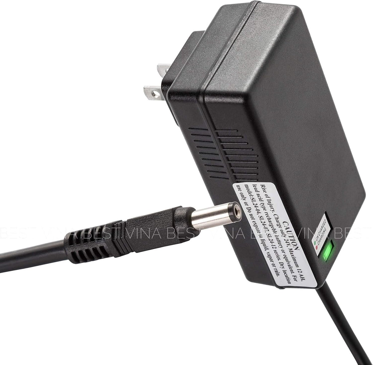 24V Sleek Charger for Children's Electric Cars Compatible with Pink and Grey Models