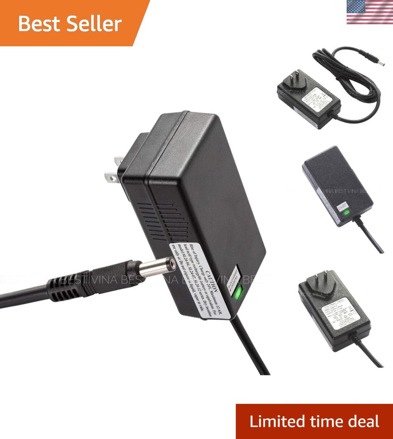 24V Sleek Charger for Children's Electric Cars Compatible with Pink and Grey Models