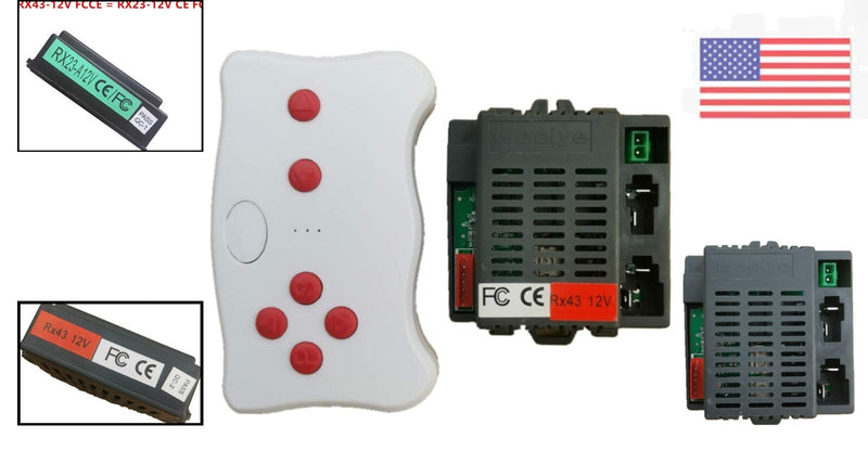 12V Kids Electric Ride-On Car with Slow Start and Bluetooth Control Box