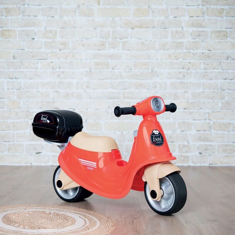 SMOBY Retro Scooter with Removable Trunk for On-the-Go Fun