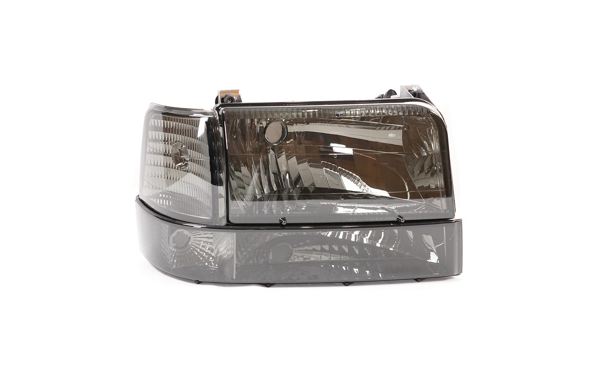 Complete Performance BLEM Six Piece Smoked Headlight Kit - 1992-1997 Ford F-Series & Bronco Complete Performance