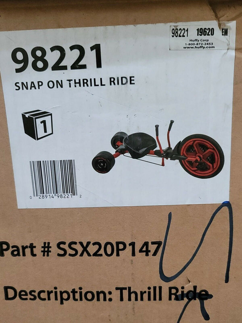 Thrill Ride Ride-On Tricycle and Scooter Set with Snap-On Tools in Original Box