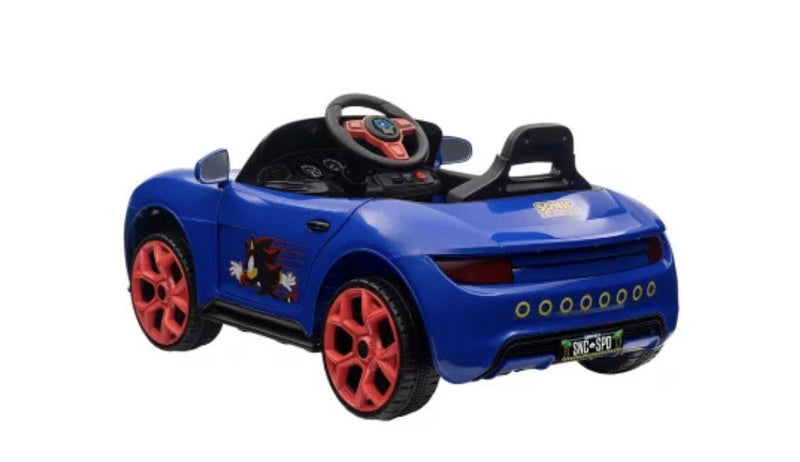 Licensed Sonic 12V Battery-Powered Convertible Ride-On for Kids