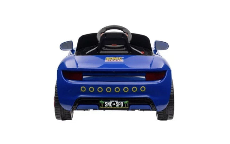 Licensed Sonic 12V Battery-Powered Convertible Ride-On for Kids