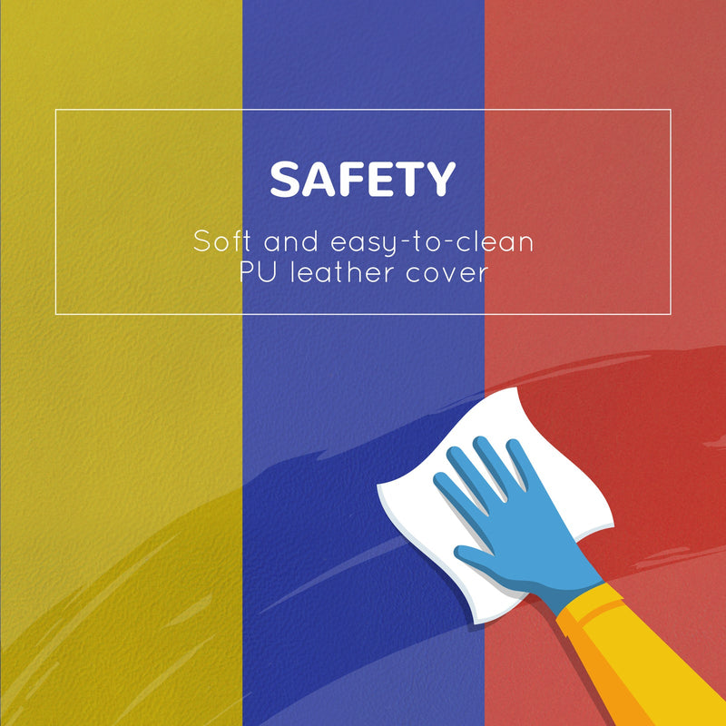 2-Piece Soft Foam Climb and Crawl Activity Playset for Kids