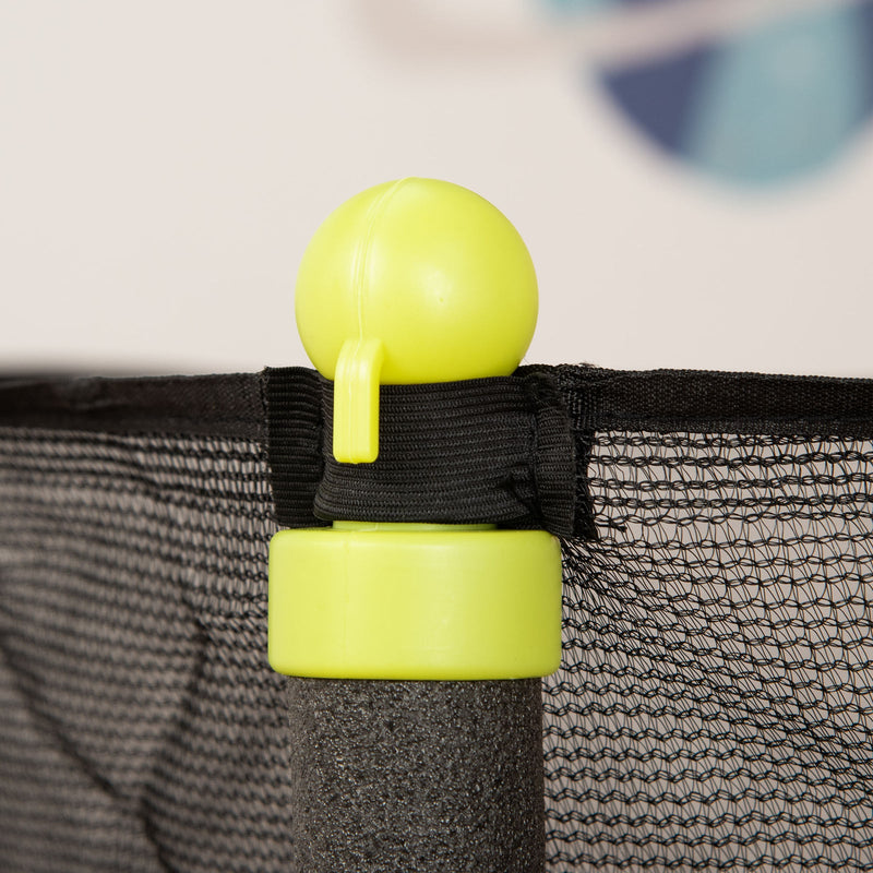 5.3' Kids Indoor Trampoline 64" with Safety Enclosure