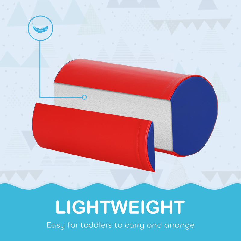 5-Piece Foam Climb and Crawl Activity Play Set for Babies, Soft and Safe Baby Play Equipment