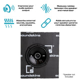 SoundSkins SSK-SQSK | Sound Deadening Sound Quality Speaker Kit | Universal Fitment